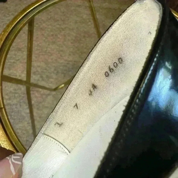 Palizzio Imperial Vintage Shoes Black And White Size 7 - Picture 8 of 10